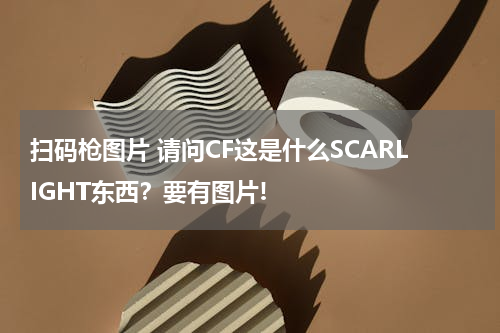 扫码枪图片 请问CF这是什么SCARLIGHT东西？要有图片!