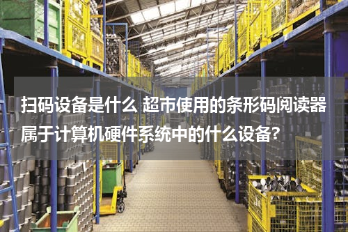 扫码设备是什么 超市使用的条形码阅读器属于计算机硬件系统中的什么设备?