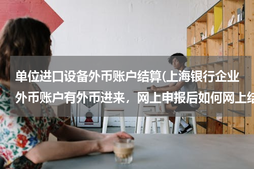 单位进口设备外币账户结算(上海银行企业外币账户有外币进来，网上申报后如何网上结汇到人民币账户？外币帐户和人民币账户不是同一个)
