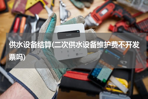 供水设备结算(二次供水设备维护费不开发票吗)