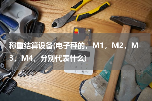 称重结算设备(电子秤的，M1，M2，M3，M4，分别代表什么)