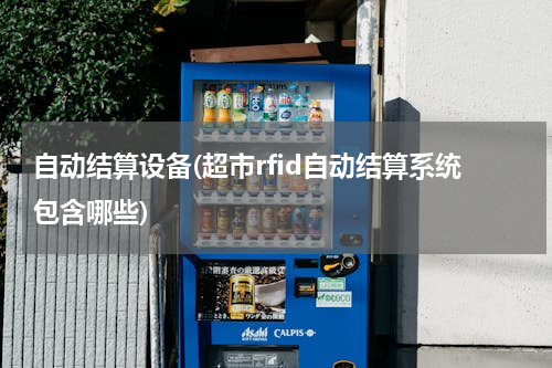 自动结算设备(超市rfid自动结算系统包含哪些)