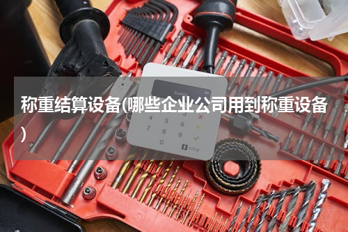 称重结算设备(哪些企业公司用到称重设备)